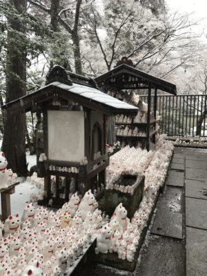 雪の豪徳寺